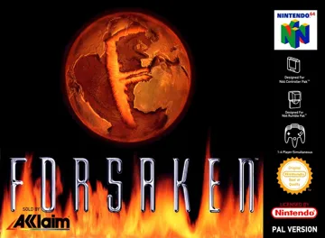 Forsaken (Europe) (En,Fr,Es,It) box cover front